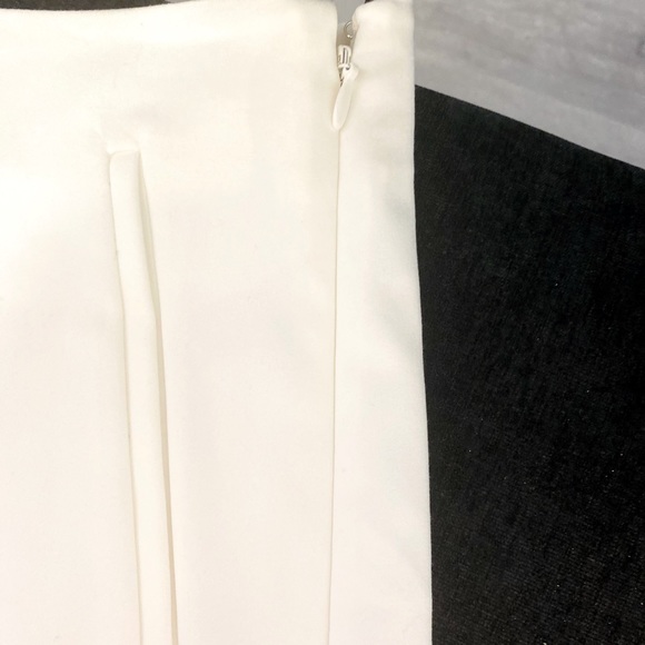 I State Ivory Ruffle Hem Welt Pockets Side Zipper Size 8 NWT - Picture 8 of 16